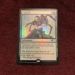 Compost Secret Lair Drop Foil 1047 NM+ Unplayed Magic The Gathering MTG Card - Image 1