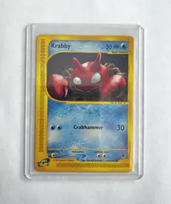 Krabby 115/165 - Regular Common Pokemon Card - Expedition Base Set - (210) ✨ - Image 1