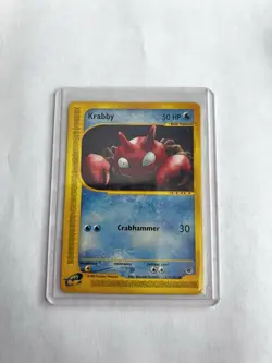 Krabby 115/165 - Regular Common Pokemon Card - Expedition Base Set - (210) ✨ - Image 4