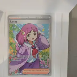 Pokemon TCG Trainer & Pokemon Card Lot Full Art Foil Lacey Kofu Tyme 9 - Image 2