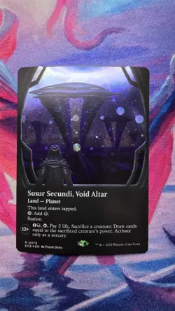 Susur Secundi, Void Altar (Borderless) (Galaxy Foil) Edge of Eternities Foil - Image 1