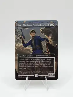 Lucy MacLean, Positively Armed Fallout Secret Lair Drop Foil Near Mint - Image 1