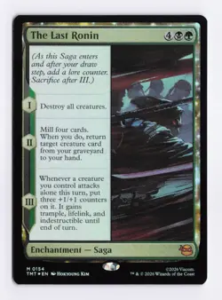 The Last Ronin (Foil) 0154 (M) MTG Teenage Mutant Ninja Turtles (TMT) - Image 1