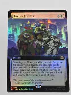Turtles Forever (Extended Art) Teenage Mutant Ninja Turtles Foil - Image 1