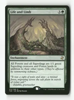 Life and Limb - #215 - Non Foil - MTG - Near Mint - Image 1