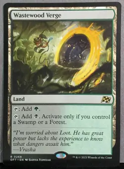 Wastewood Verge 268 Aetherdrift Regular NEAR MINT EN - Image 1