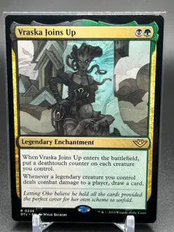 MTG Vraska Joins Up 0236 Outlaws of Thunder Junction Regular Rare - Image 1