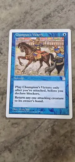 Champion's Victory Portal Three Kingdoms Regular Soecery Rare MTG - Image 1