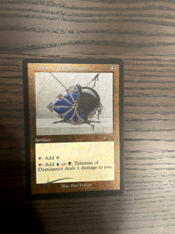 Talisman of Dominance (Foil Etched Retro Secret Lair Promo) NM - Image 1