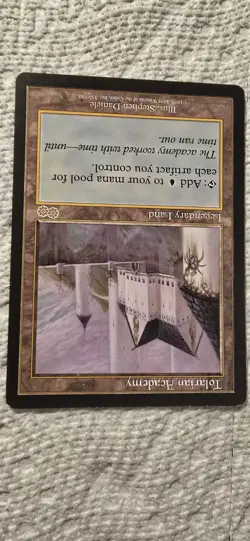 Tolarian Academy Urza's Saga LP Lightly Played MTG Magic the Gathering - Image 5