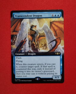 Transcendent Dragon #0062 x1, NM/Mint, MTG Tarkir Dragonstorm, non foil - Image 1