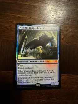 Wan Shi Tong, Librarian Foil Mythic 0078 Holo Foil Mint MTG - Image 1