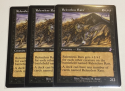 MTG Relentless Rats Retro Frame - Time Spiral Remastered #329 X3 - Image 1