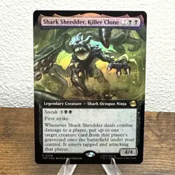 Shark Shredder, Killer Clone (Extended Art) Teenage Mutant Ninja Turtles Foil - Image 1