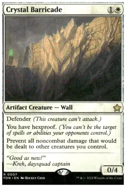 Foundations #7 Crystal Barricade - Image 1