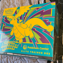 Pokemon TCG Pokemon Center exclusive Ascended Heroes Elite Trainer Box etc - Image 1