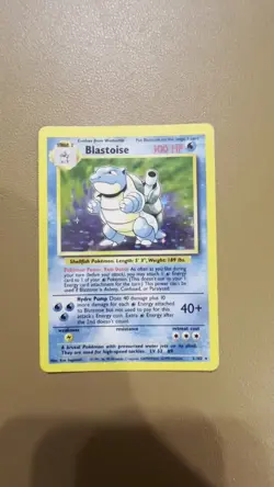 1999 Pokemon Blastoise Holo Rare Base Set, 2/102 - Image 2
