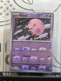 Munna 035/085 Black Bolt Illustration Rare Pokemon TCG - Image 1