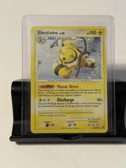 Pokemon TCG 2007 Electivire 25/132 Secret Wonders Holo Rare - SWIRL -LP! - Image 1