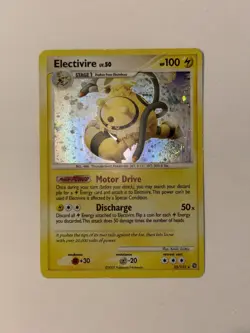 Pokemon TCG 2007 Electivire 25/132 Secret Wonders Holo Rare - SWIRL -LP! - Image 3