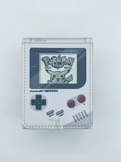 Pokemon Card Deck Box Pikachu Retro Game Boy Color TCG Fits 100 Cards - Image 2