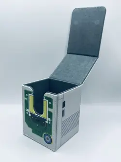 Pokemon Card Deck Box Pikachu Retro Game Boy Color TCG Fits 100 Cards - Image 4