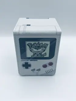 Pokemon Card Deck Box Pikachu Retro Game Boy Color TCG Fits 100 Cards - Image 5