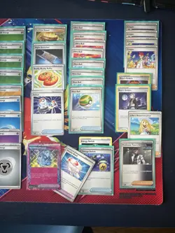 POKEMON TCG TERA BOX(OGERPON PIKACHU) DECK[Tournament Ready] Prebuilt, Sleeved. - Image 3