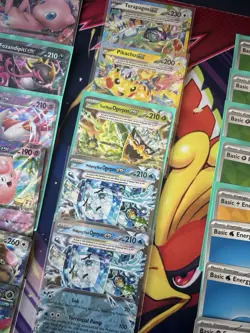 POKEMON TCG TERA BOX(OGERPON PIKACHU) DECK[Tournament Ready] Prebuilt, Sleeved. - Image 4