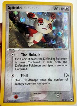Spinda 48/101 Reverse Holo EX Hidden Legends 2004 LP Pokemon - Image 2
