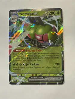 Yanmega ex - 003/182 SV10: Destined Rivals NM Pokemon Card TCG - Image 1