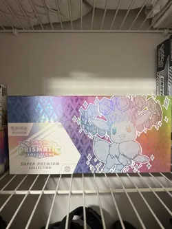 Pokemon TCG SV8.5 Prismatic Evolutions Super Premium Collection Box Sealed New - Image 1
