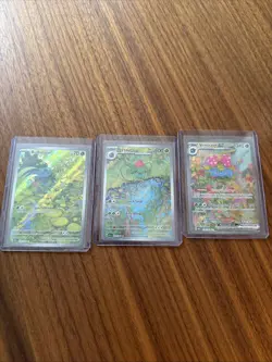 Pokemon Scarlet & Violet 151 Bulbasaur 166 Ivysaur 167 Venusaur EX 198 NM - Image 1