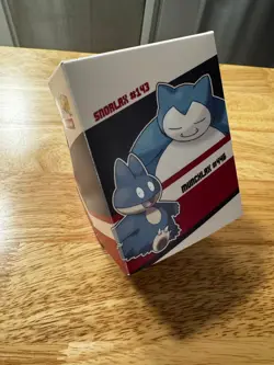 Ultra Pro Pokemon Deck Box Snorlax and Munchlax - Image 1