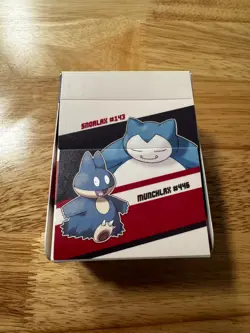 Ultra Pro Pokemon Deck Box Snorlax and Munchlax - Image 3