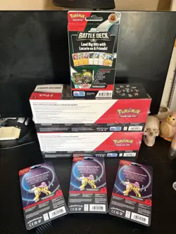 Pokemon Sealed Lot Prismatic Evolutions Surprise Box Booster Bundle Raikou 3Pack - Image 2