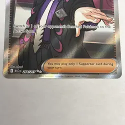Boss’s Orders 256/217 Ultra Rare Full Art Pokemon TCG Ascended Heroes NM - Image 5