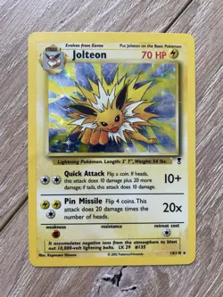 Pokemon Jolteon Legendary Collection 14/110 Holo Rare WOTC LP - Image 1