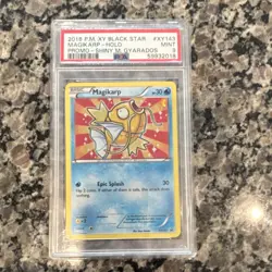 Pokemon 2016 XY Black Star Promo Magikarp XY143 Holo PSA 9 - Image 1