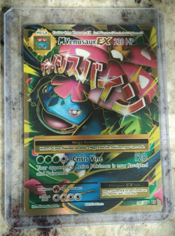Pokemon TCG Mega-Venusaur-EX Evolutions 100/108 Holo Full Art - Image 1