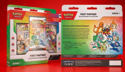 PRE-ORDER—Pokemon First Partner Illustration Series 1 Promo Box - Image 2