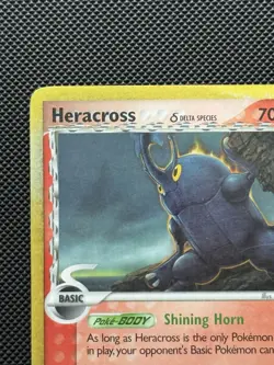 Heracross 3/101 - Delta Species Dragon Frontiers Holo Rare Pokemon TCG LP/MP+ - Image 3