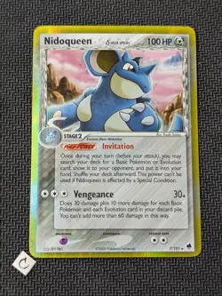 Nidoqueen 7/101 - Ex Dragon Frontiers Holo Rare Pokemon TCG MP - Image 1