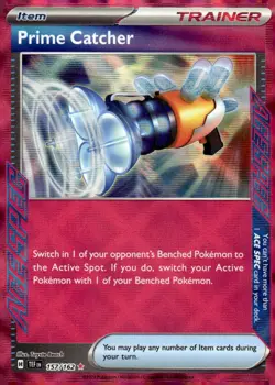Pokemon TCG Temporal Forces #157/162 Prime Catcher - Image 1