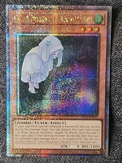 Yugioh Ghost Mourner & Moonlit Chill RA02-EN015 Quarter Century Alt Art 1st NM - Image 2