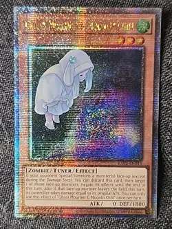 Yugioh Ghost Mourner & Moonlit Chill RA02-EN015 Quarter Century Alt Art 1st NM - Image 3