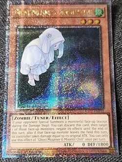 Yugioh Ghost Mourner & Moonlit Chill RA02-EN015 Quarter Century Alt Art 1st NM - Image 4