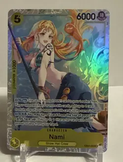 Nami EB03-053 Extra Booster: One Piece Heroines Edition SR Foil Super Rare - Image 1