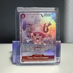 One Piece CCG Tony Tony.Chopper Foil OP08-007 Two Legends Super Rare 5000 Power - Image 1