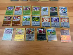 Pokemon Trading Card Bundle Job Lot - Holo Shiny Tempest Reign Scarlett 151 RARE - Image 4